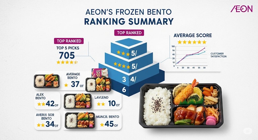 イオンの冷凍弁当ランキングについてまとめます