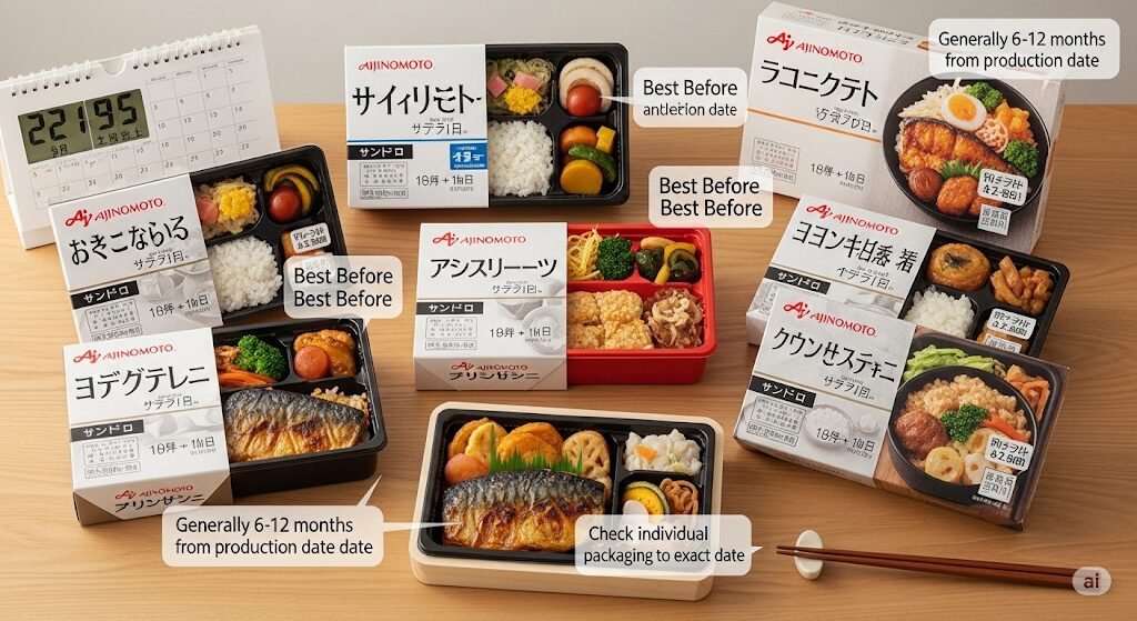 味の素の冷凍弁当の賞味期限はどのくらい？