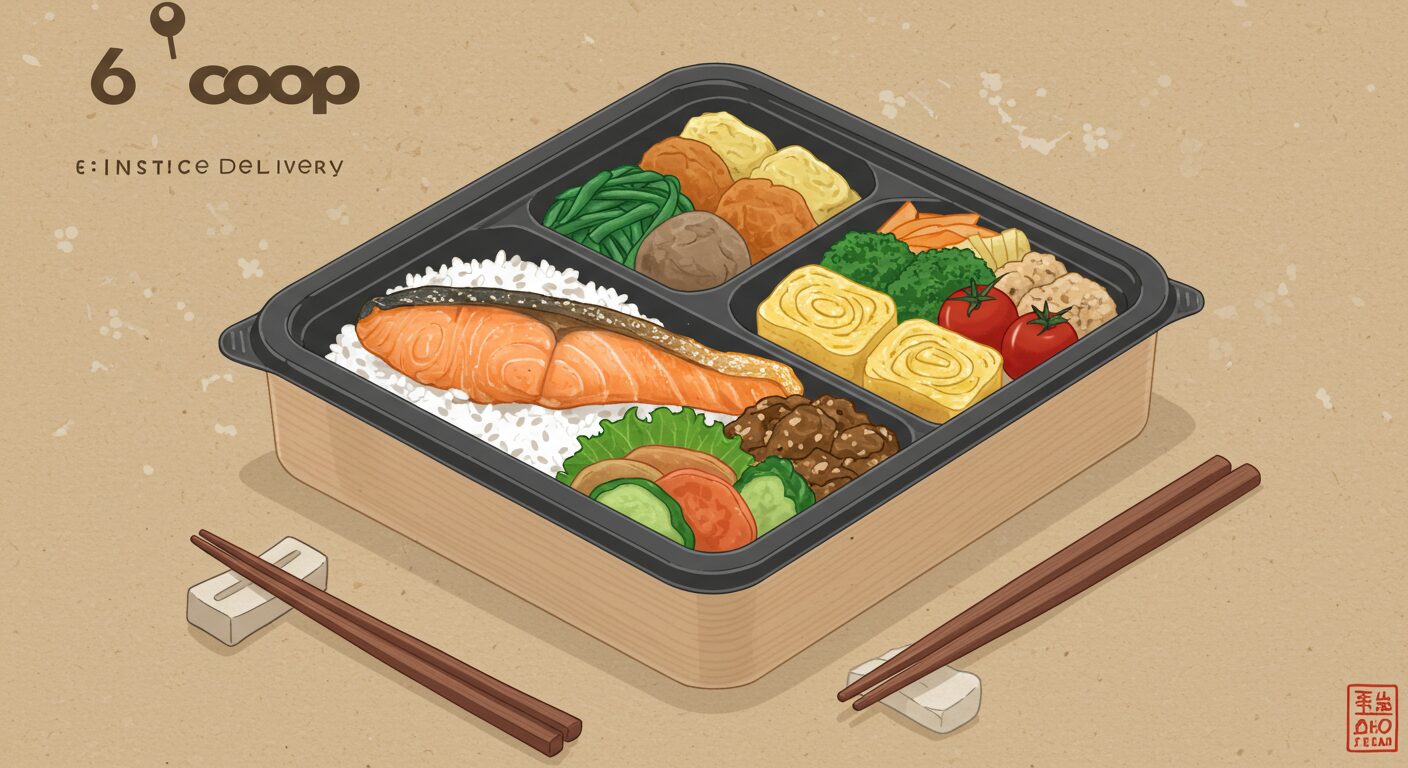コープの宅配弁当メニューで毎日の食事を楽に