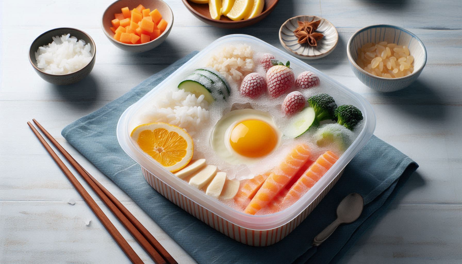 冷蔵庫での解凍で安全に美味しさをキープ