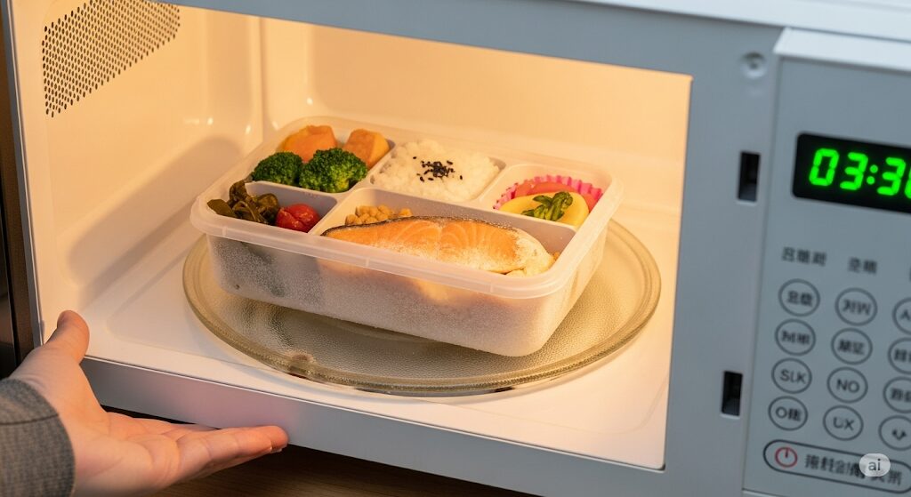冷凍弁当をレンジで何分？温めるコツと適切な時間を解説！