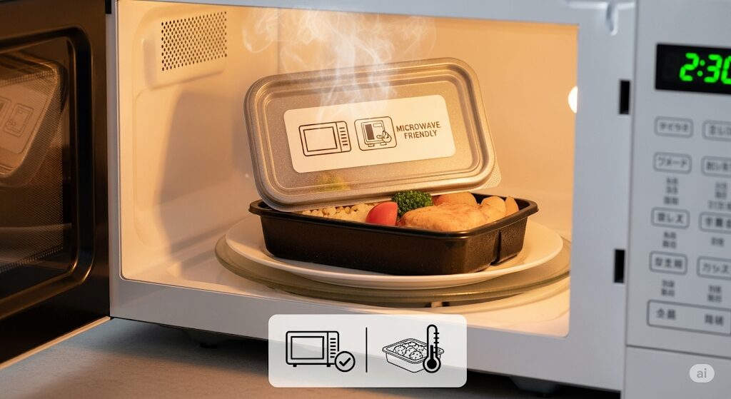 冷凍弁当をレンジで安全に楽しむためのポイント