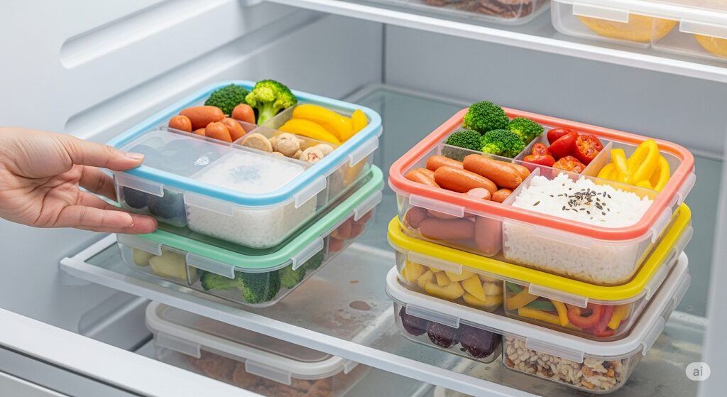 冷凍弁当用のタッパーサイズの選び方