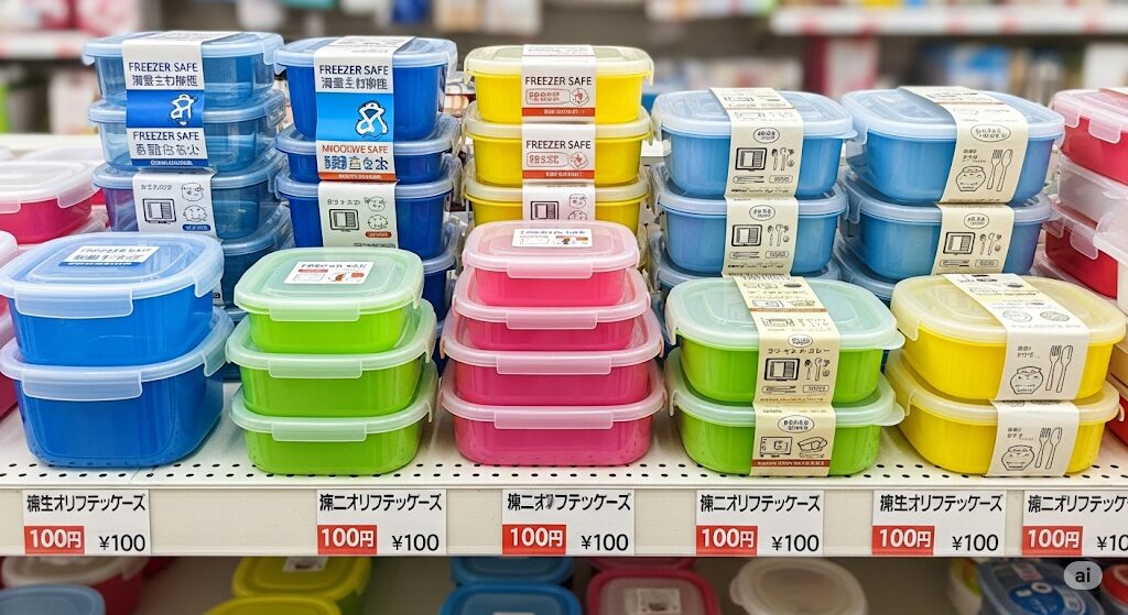 100均で買える冷凍弁当タッパーの魅力