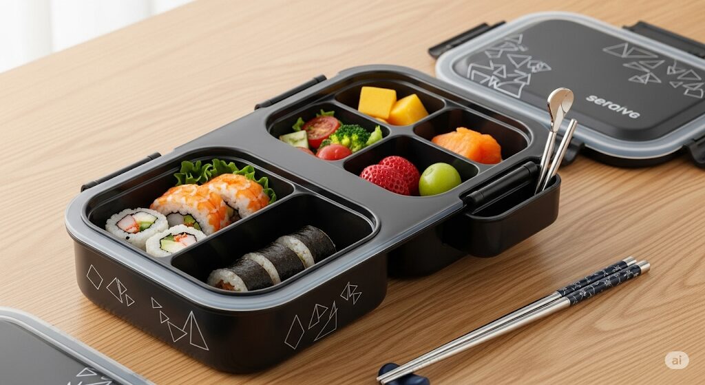 おしゃれでお弁当にぴったりのタッパー