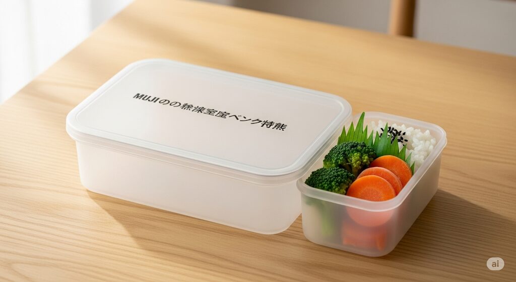 無印良品の冷凍対応弁当箱の特徴