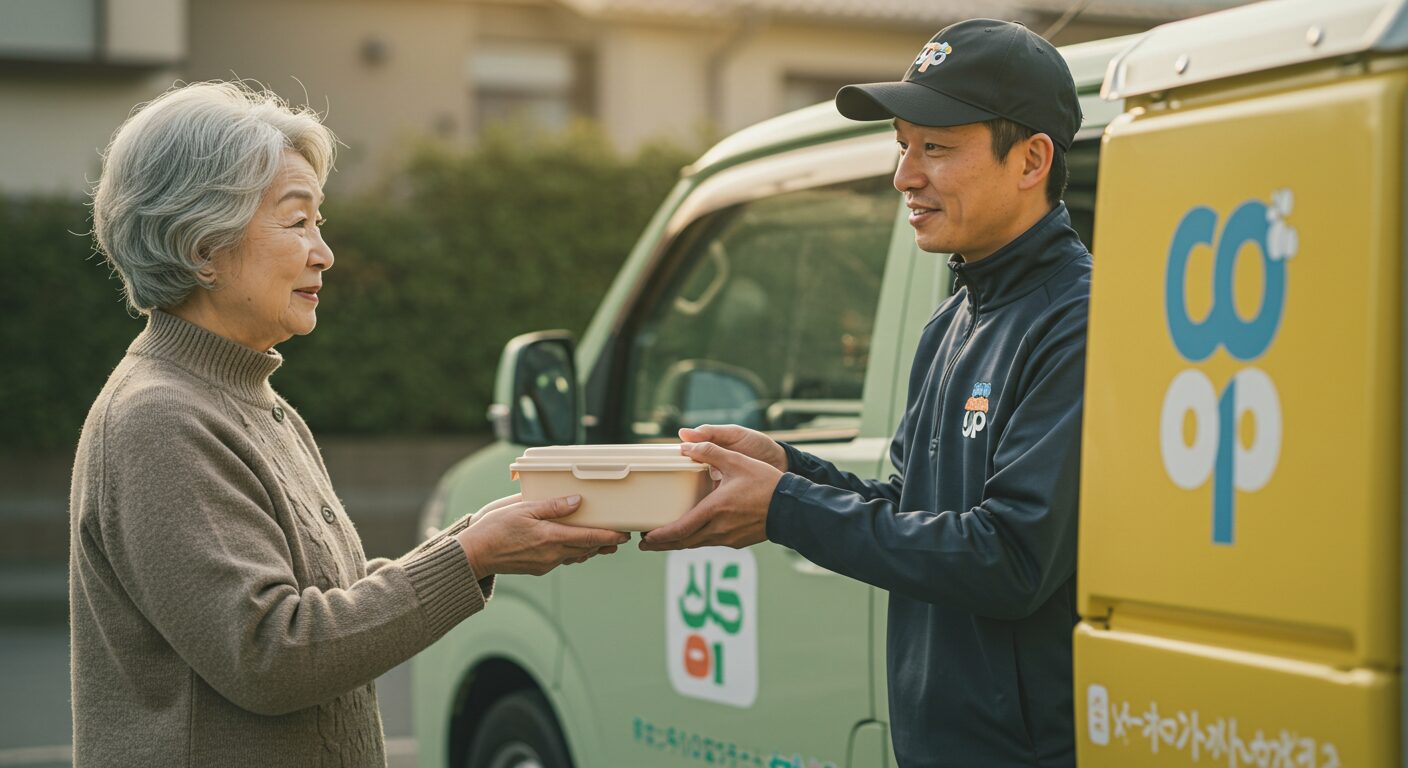 高齢者に優しいコープの宅配弁当とその値段