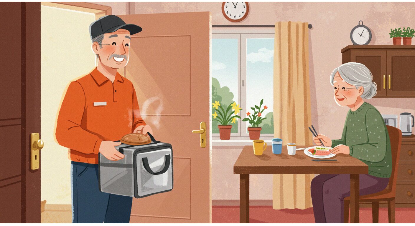 一人暮らしの高齢者に最適な食事支援