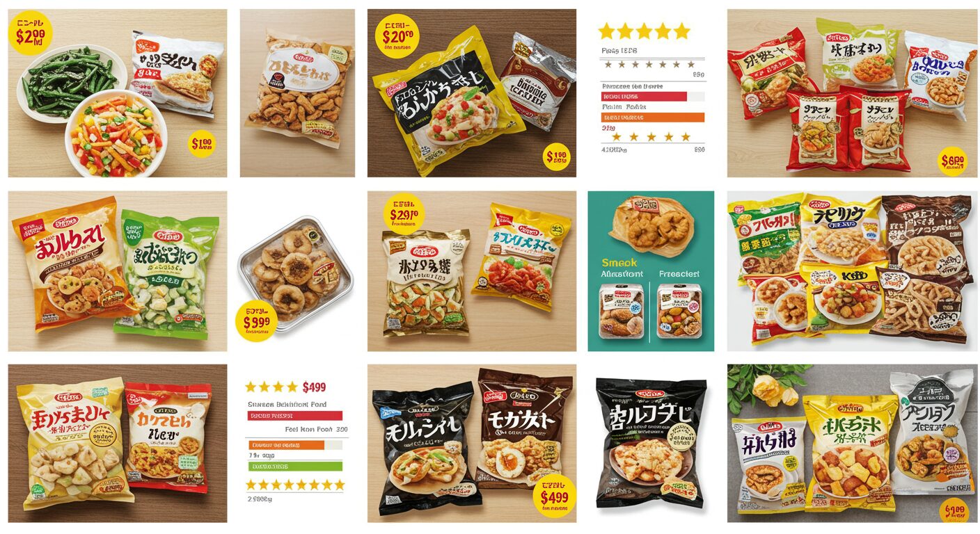 冷凍食品の野菜：栄養満点で手軽な商品の選び方