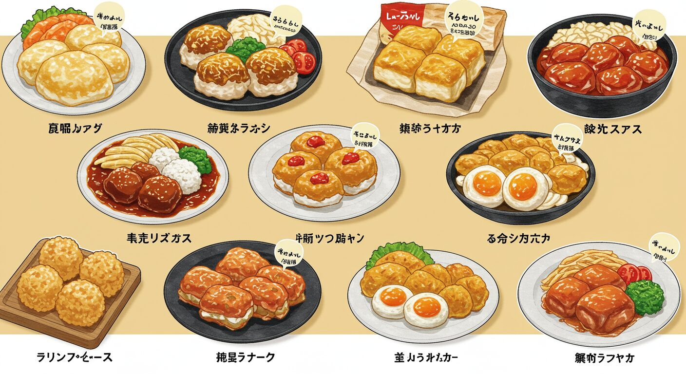 お弁当に最適：ラ・ムーの冷凍食品で時短ランチ