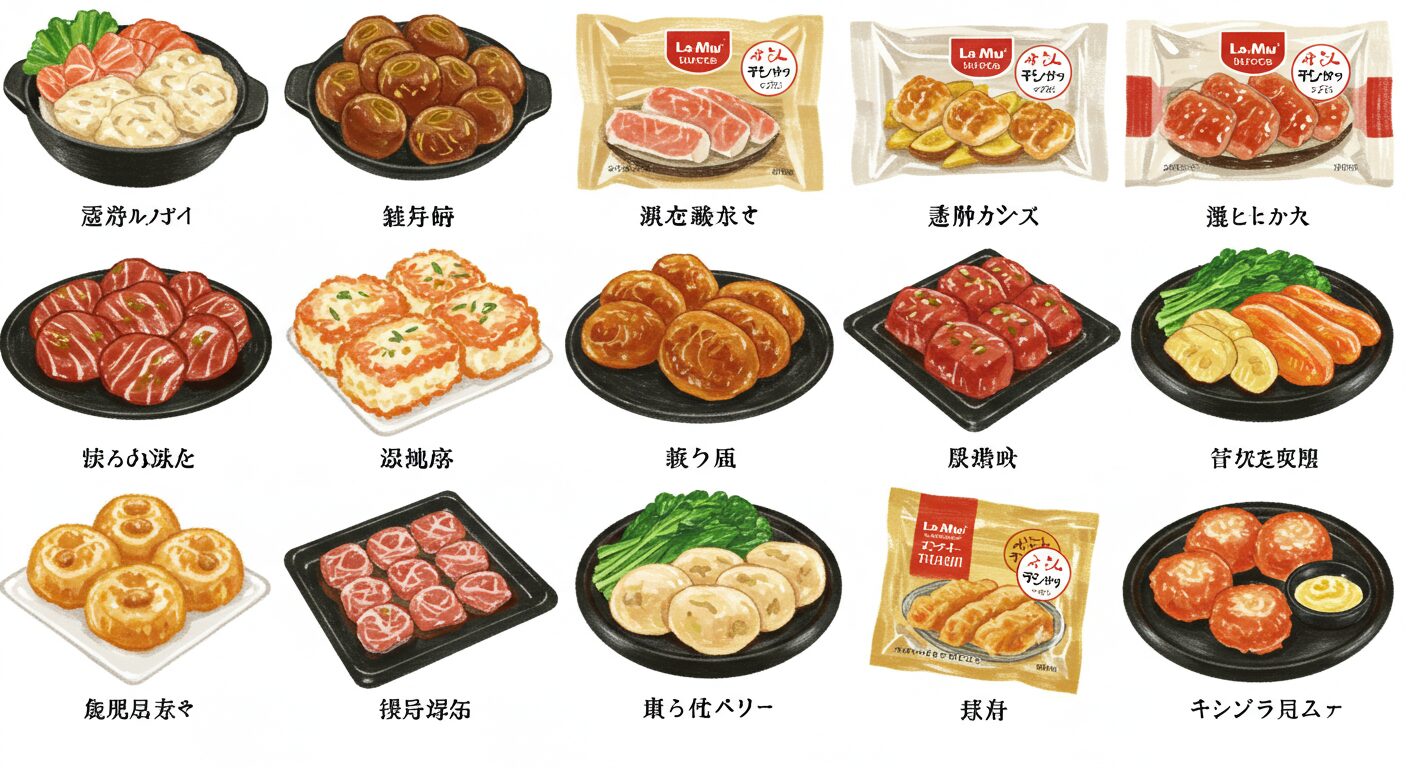 ラ・ムー冷凍食品一覧：どんな商品が揃っている？