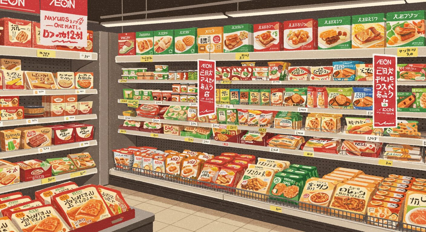 イオンの冷凍食品ワンプレートの種類をどこで買える？