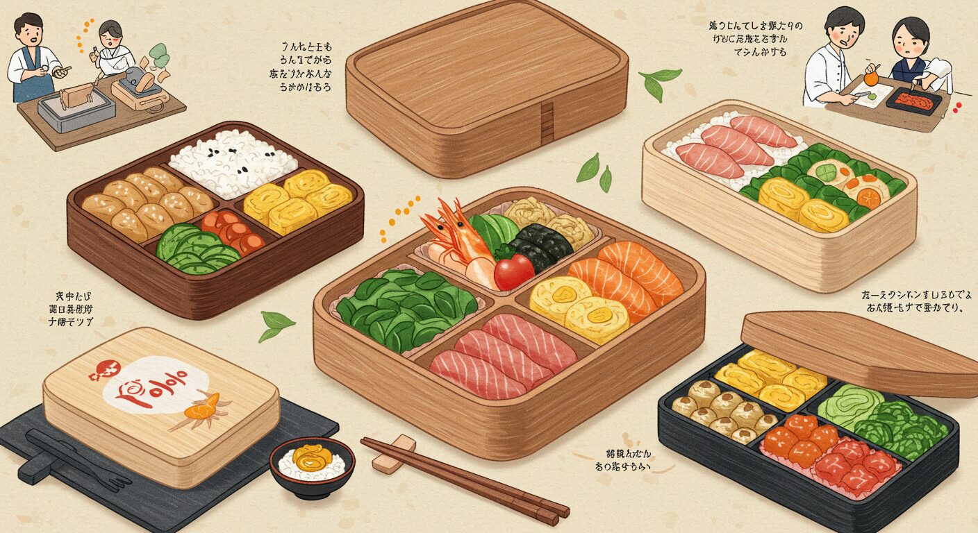デパ地下の高級弁当宅配が提供する上質な食のひととき