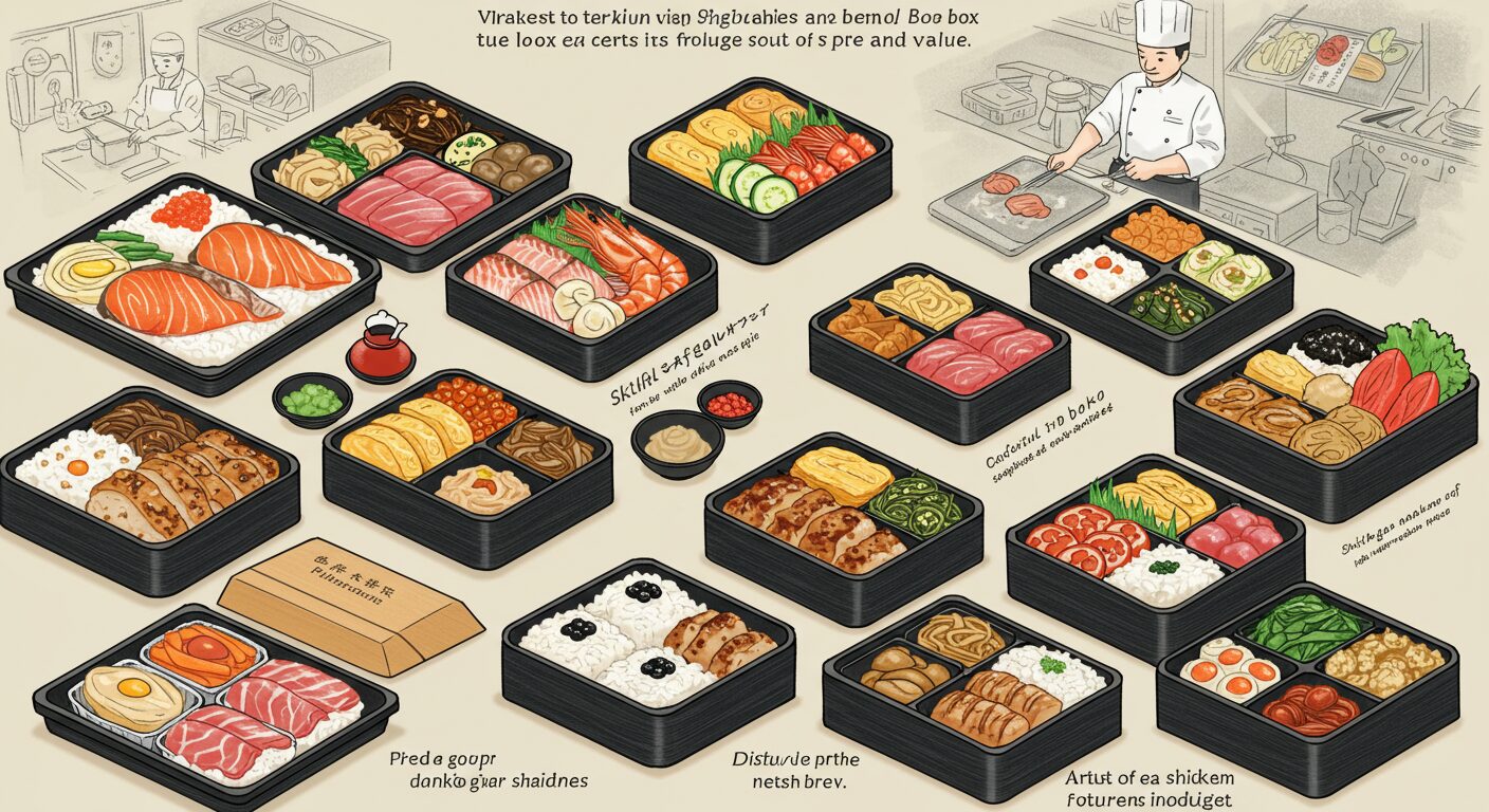 配達料を抑えてお得に高級弁当を注文する方法