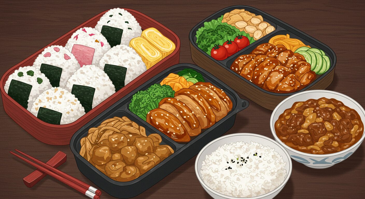 デパ地下のお弁当：阪急うめだ本店の豊富なラインナップ