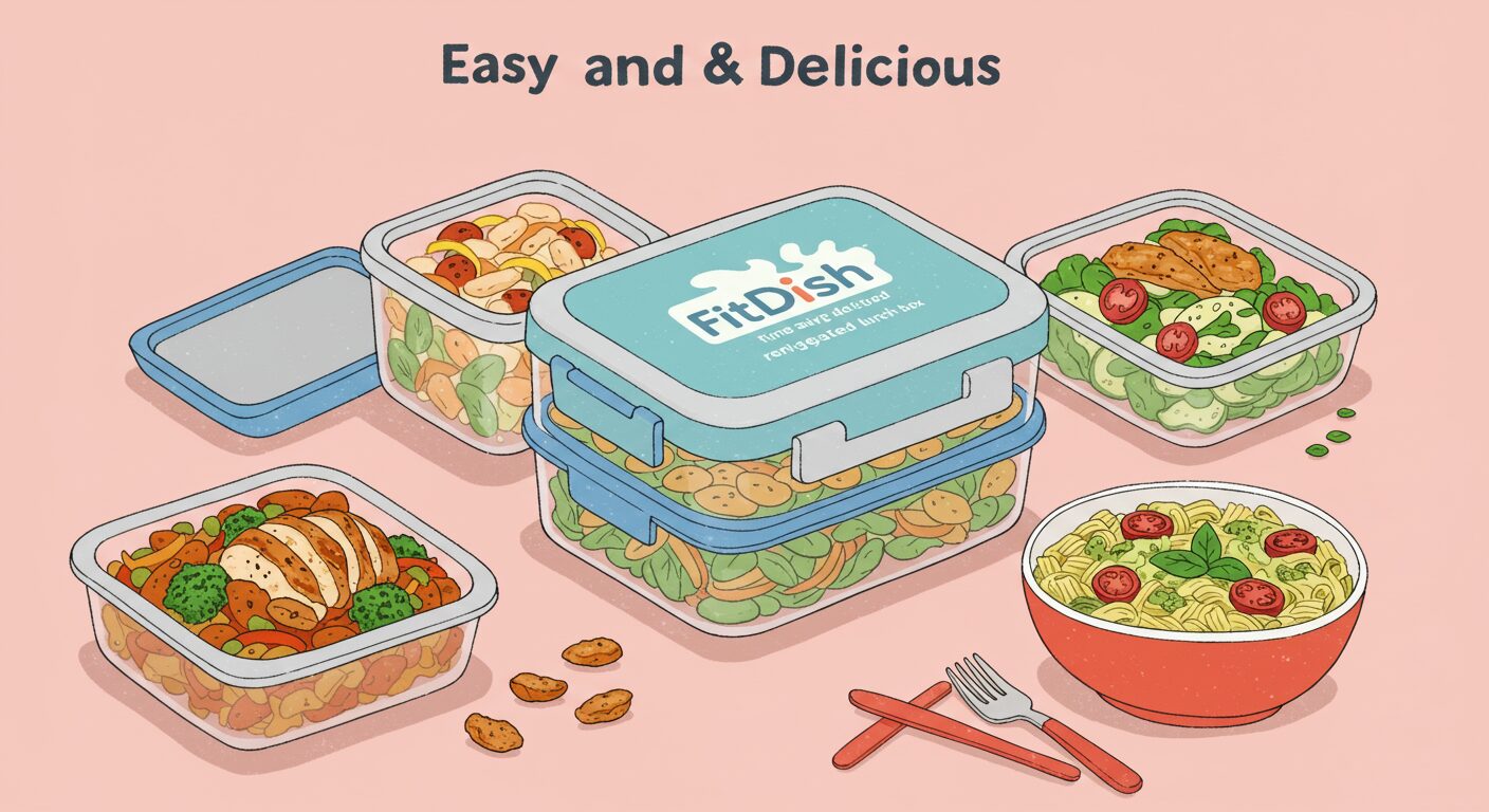 FitDishでお弁当の持って行き方をスマートに
