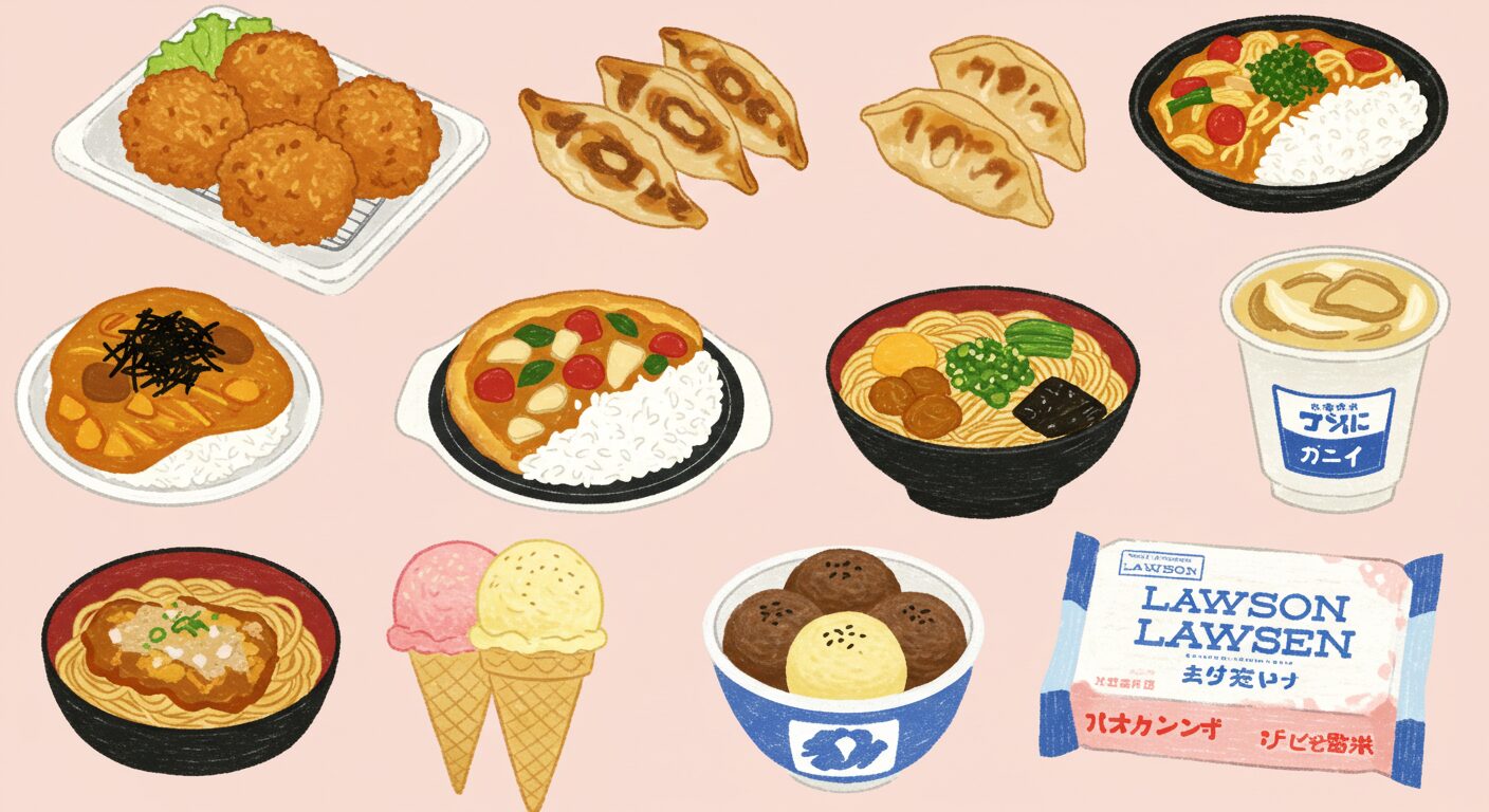 売上から見るローソン冷凍食品の人気動向