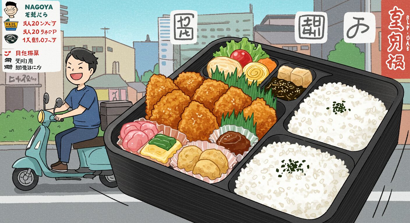 日替わりメニューで楽しむ名古屋の弁当宅配