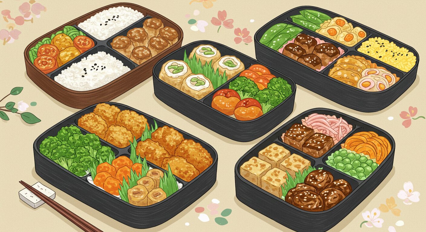 彩り鮮やか！お弁当を華やかにする冷凍おかず