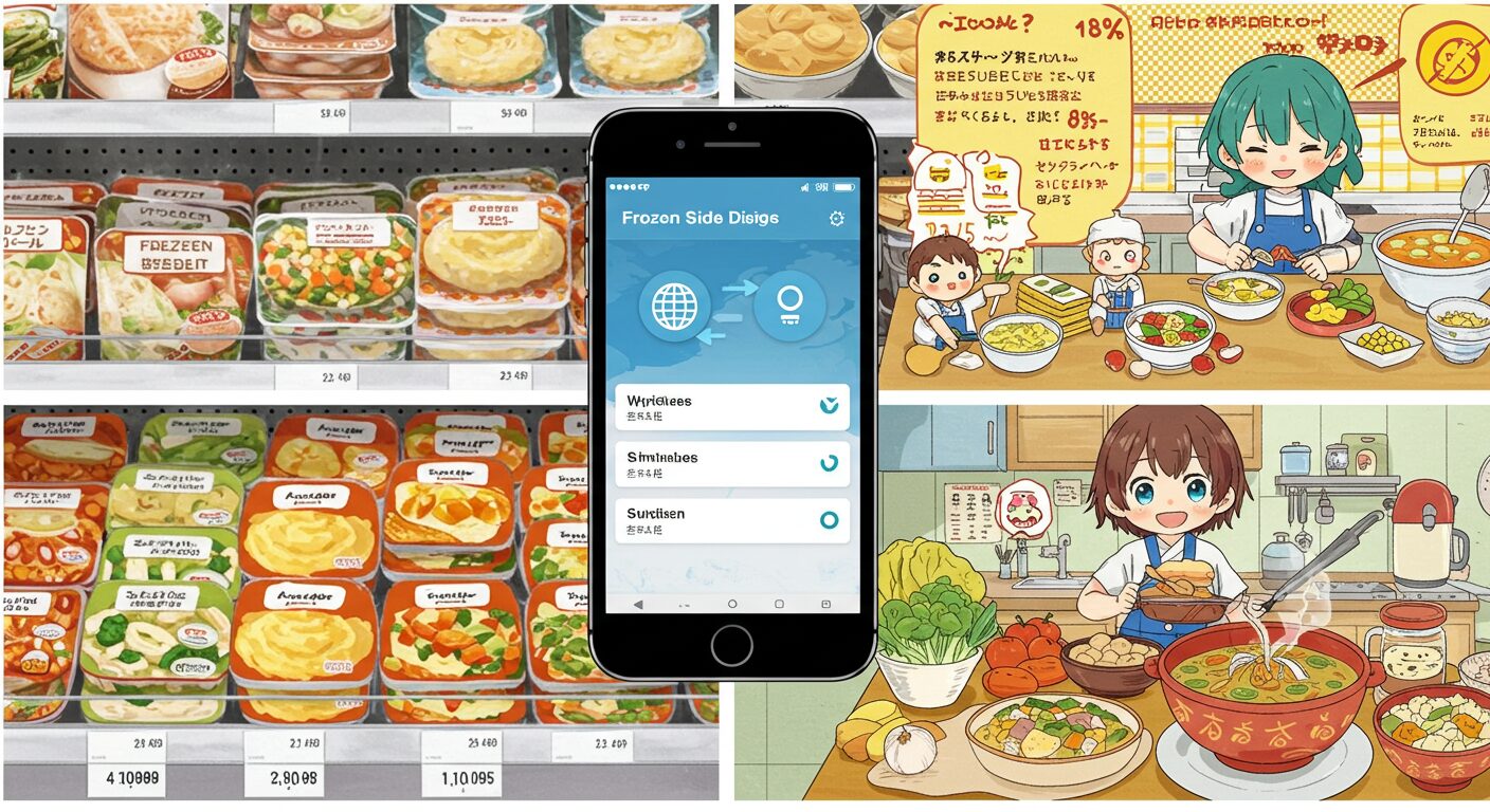 単身赴任の家族に最適な冷凍おかずのレシピと作り方