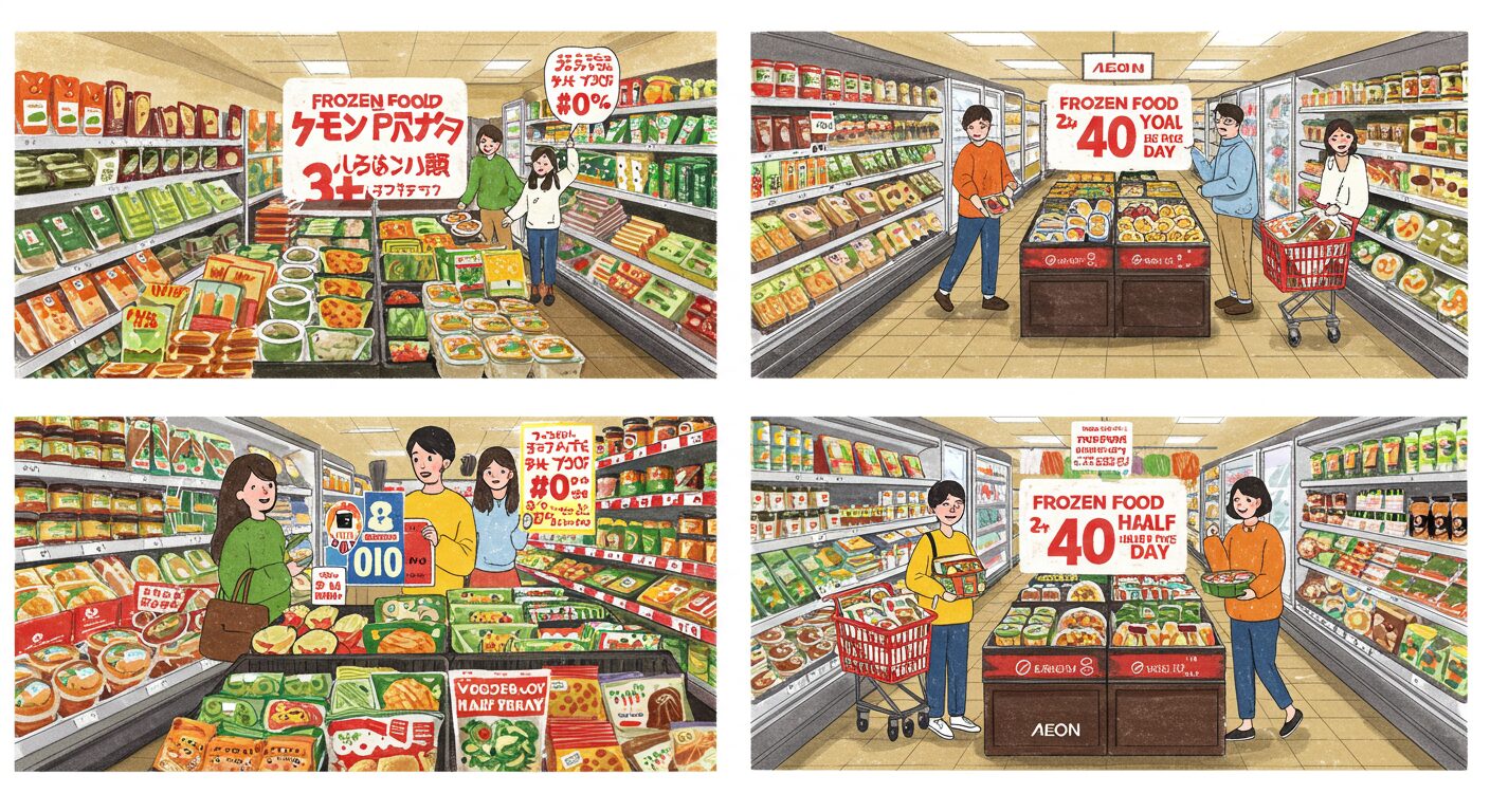 イオンの火曜市で冷凍食品をお得に購入するコツ