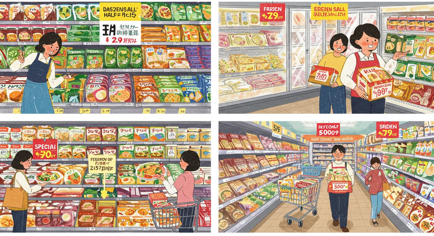 イオンの10％オフキャンペーンで冷凍食品をお得にゲット