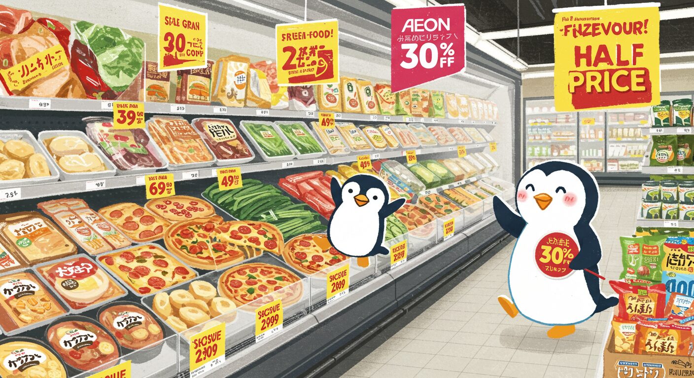 イオンで冷凍食品が半額になる日はいつ？お得な買い物のコツ