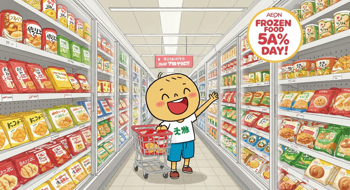 イオン感謝デーは何日？冷凍食品とのお得な関係