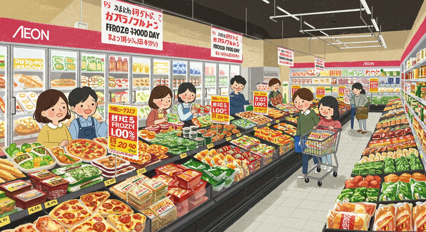 イオンの冷凍食品セールはどの曜日？店舗ごとの違い
