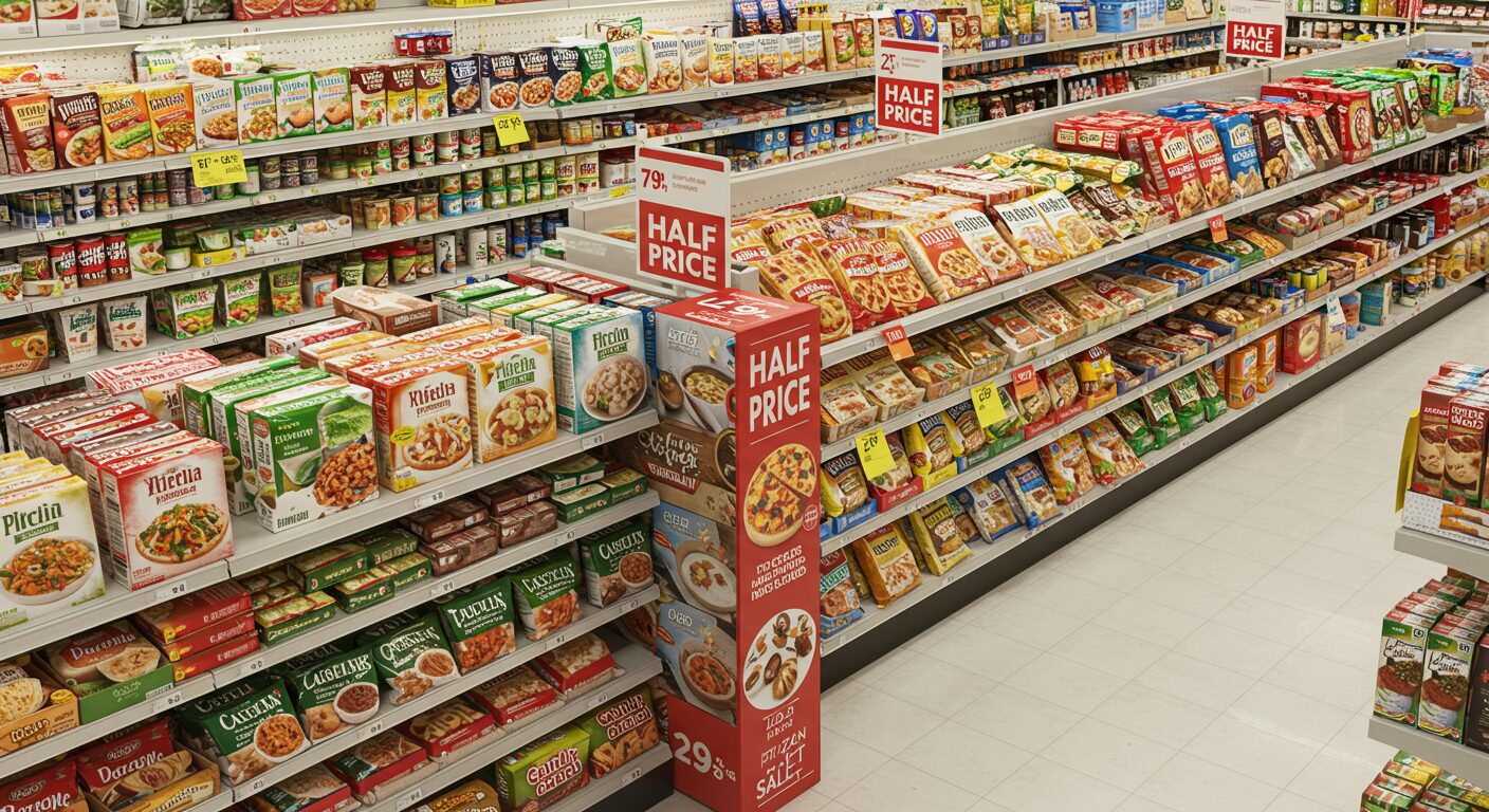 冷凍食品が半額になるドラッグストアの選び方