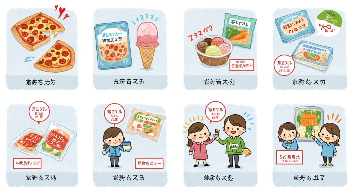 冷凍食品と体に悪いと言われる理由のランキング