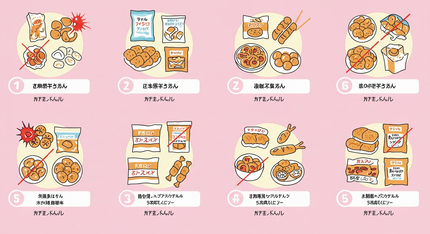 冷凍食品ばかり食べるとどうなる？