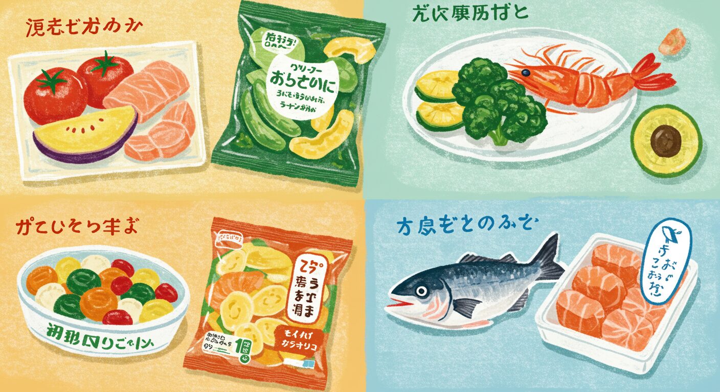 体にいい冷凍食品とは？食べてもいいポイント