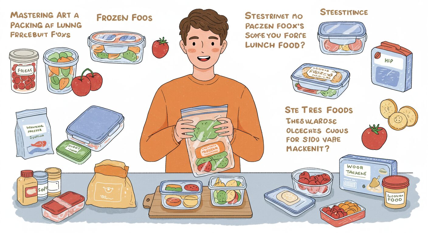 冷凍食品のお弁当のコスパを最大化する詰め方