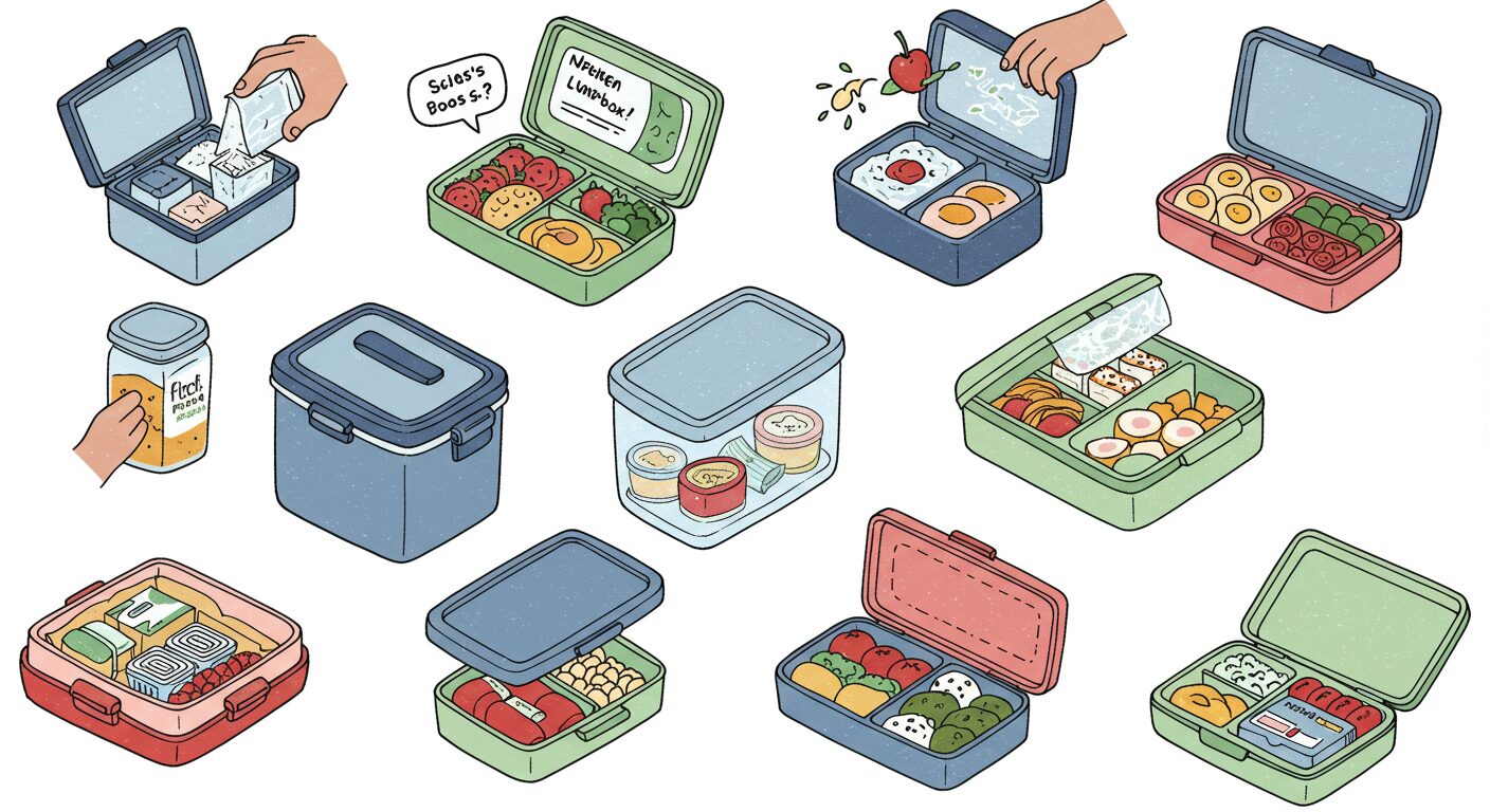 冷凍食品のお弁当を安全に持って行く方法