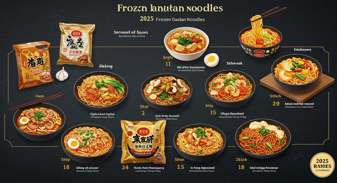 人気の冷凍食品担々麺：売れ筋トップ商品をチェック