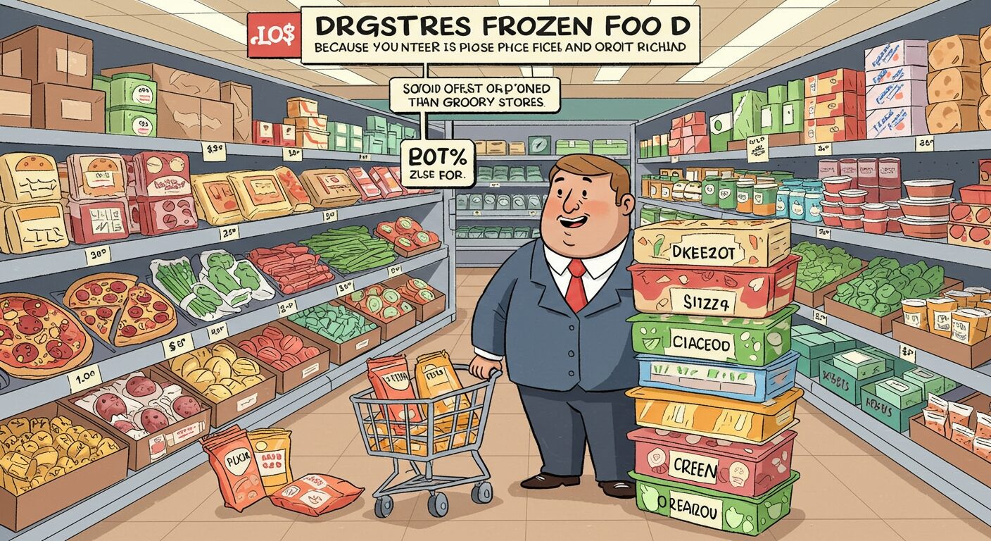 ドラッグストアで冷凍食品が安い理由とは