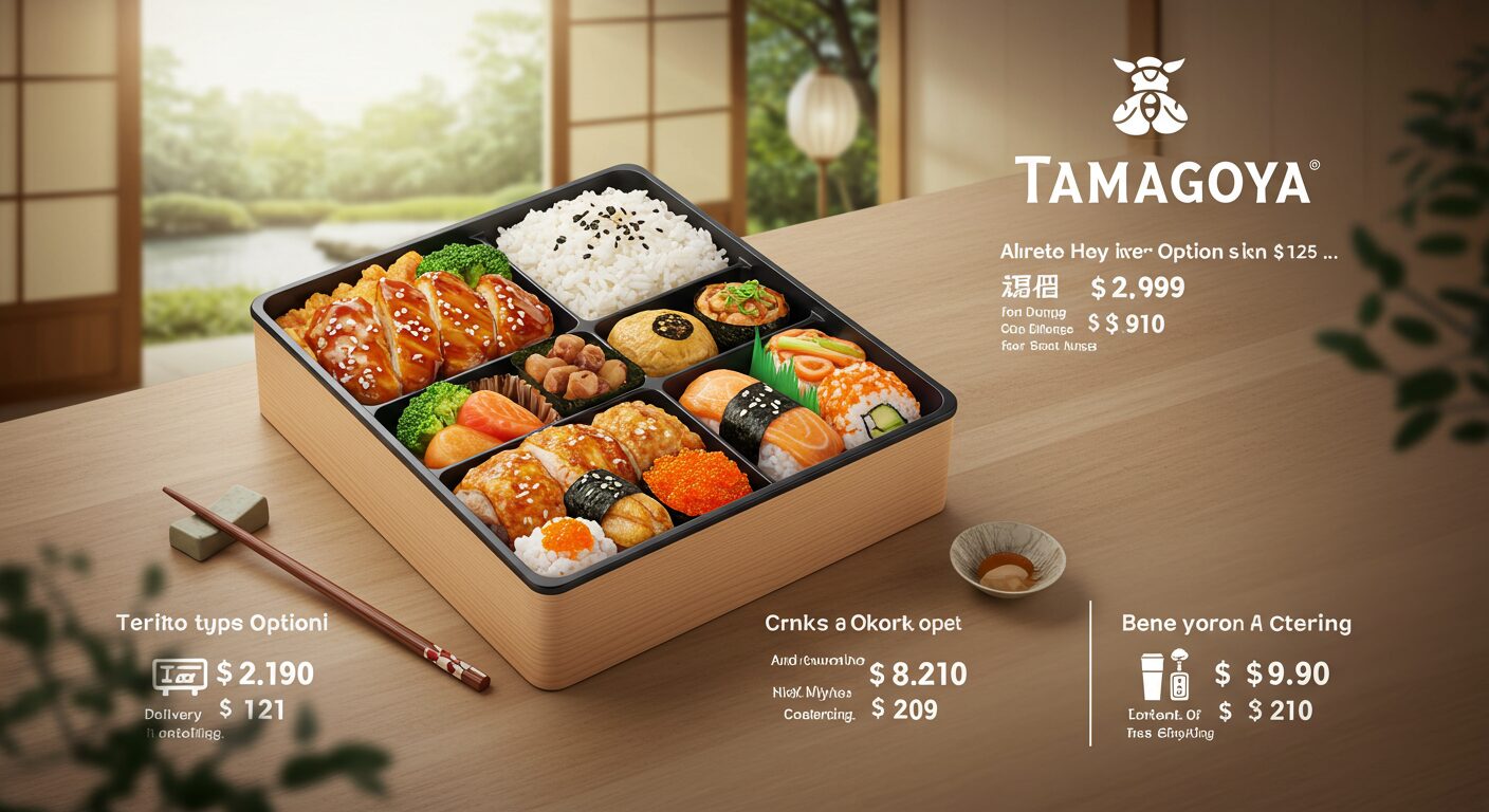 玉子屋の弁当メニューと値段の多様性