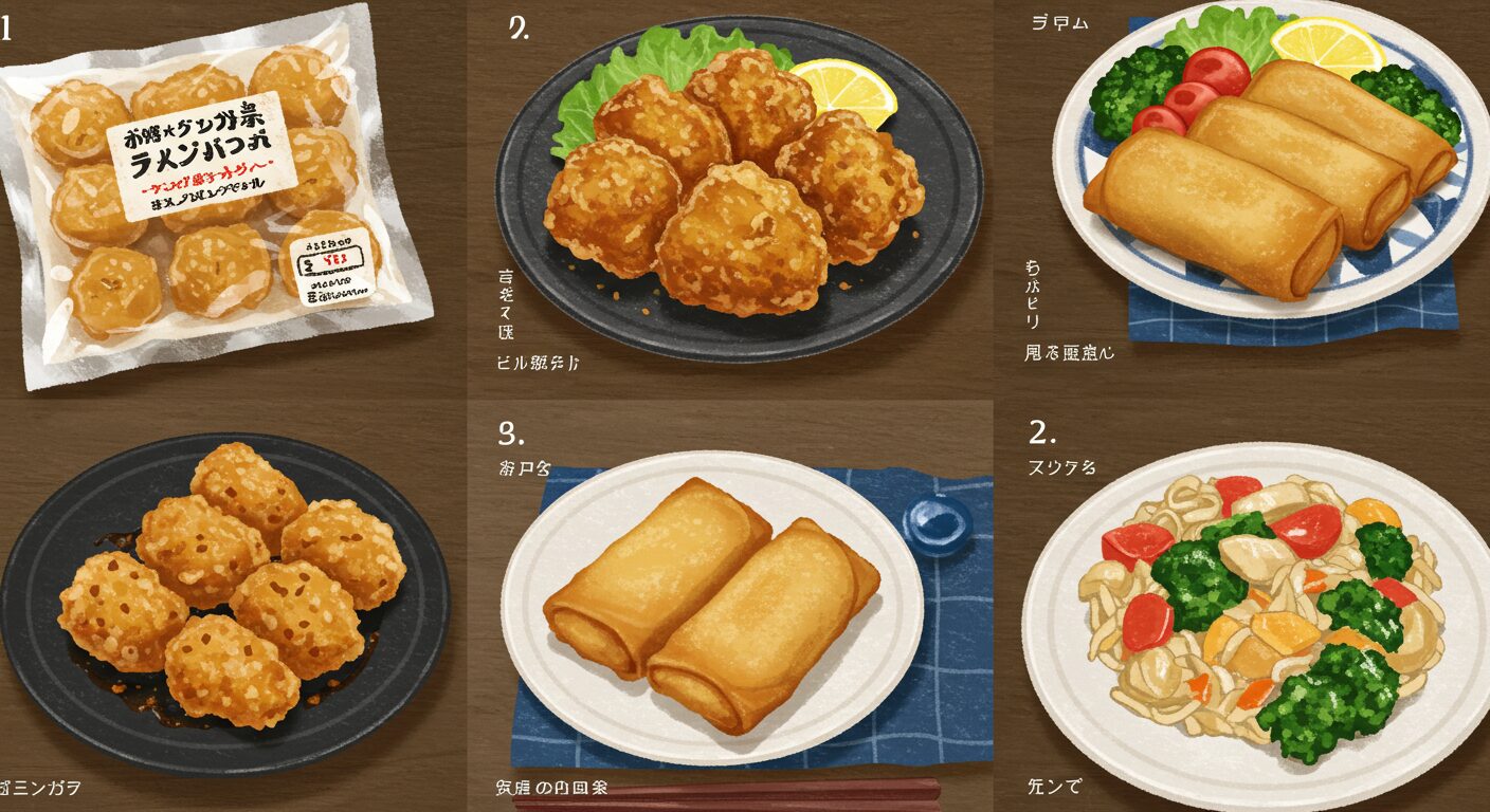 チンするだけで完成！手軽な冷凍おかず