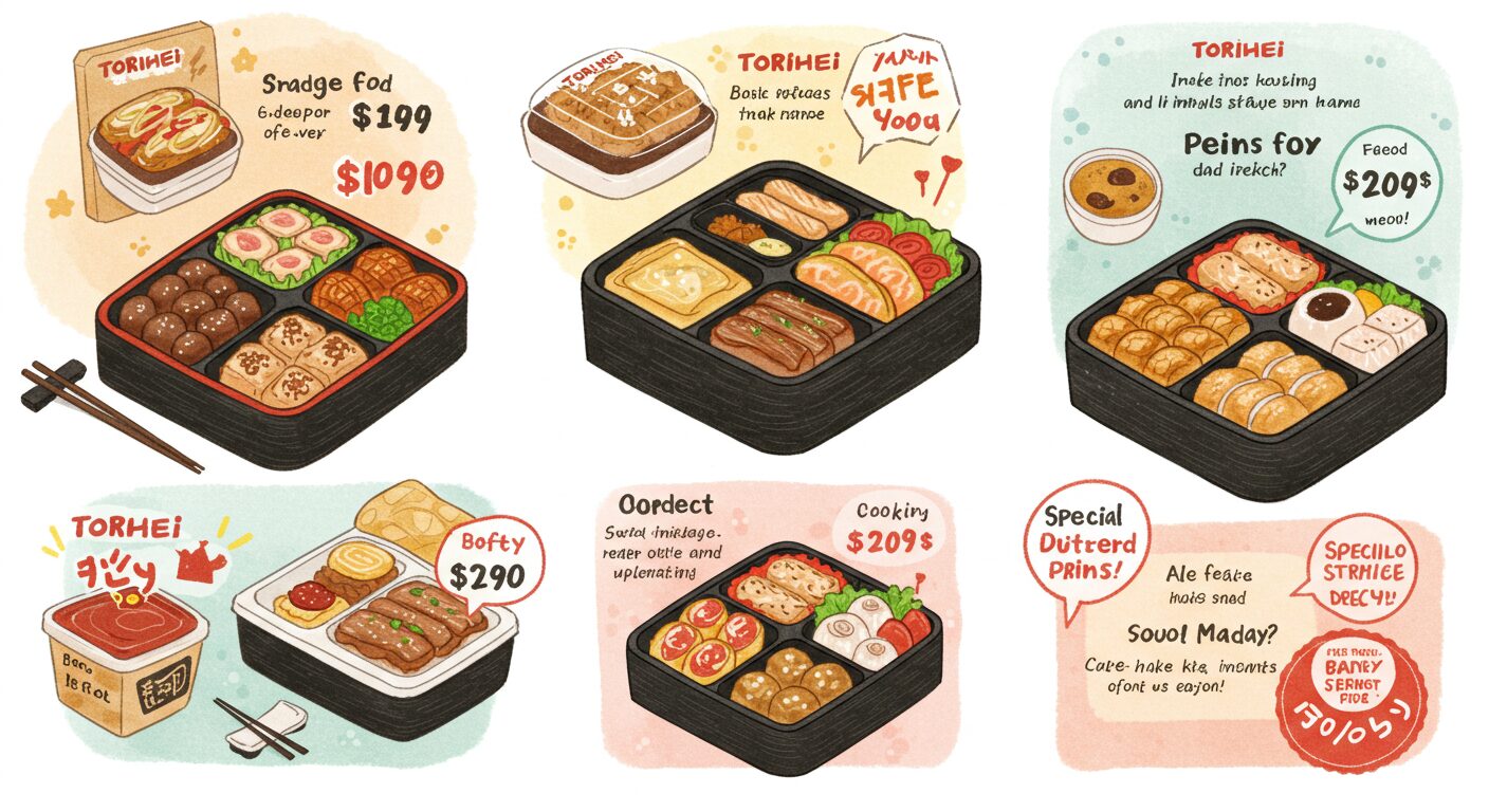 梅弁当：シンプルながら満足度の高い選択肢