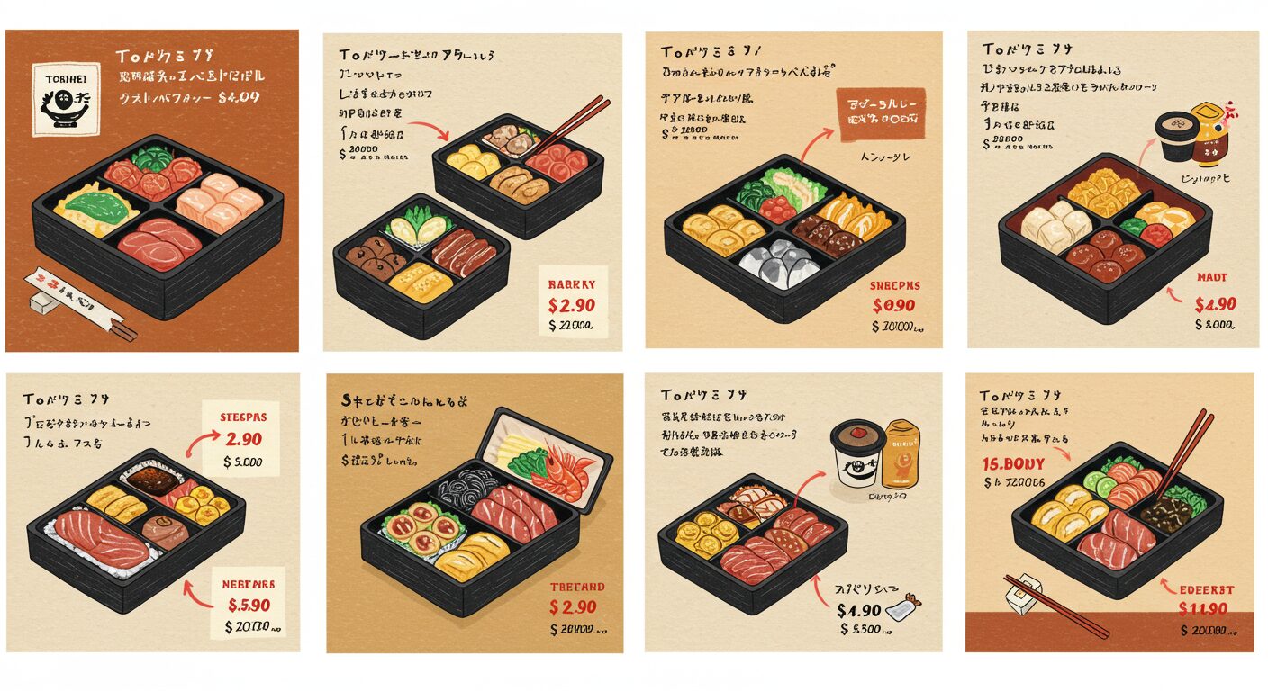 テイクアウト：手軽に楽しむ登利平の弁当