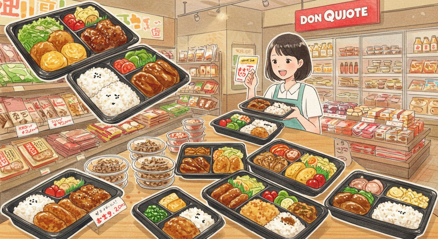ドンキホーテの惣菜と店舗！おいしい弁当や食品が揃う場所