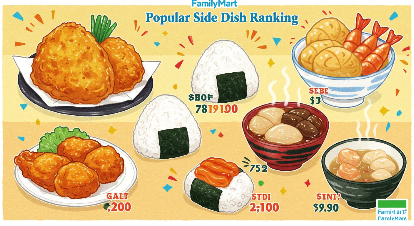 人気商品ベスト10：ファミマ惣菜の売れ筋を一挙紹介