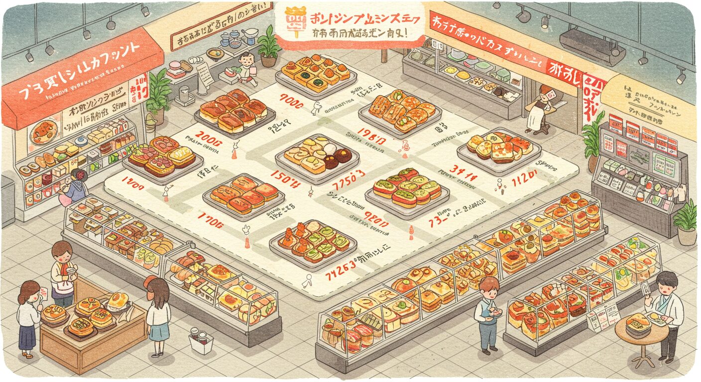 スイーツも必見！デパ地下の人気スイーツランキング
