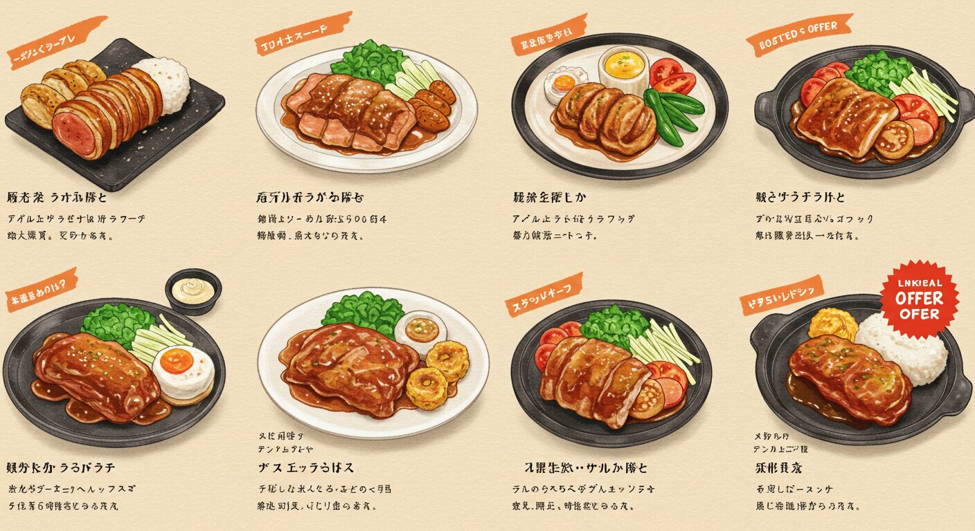 弁当メニューのバリエーション：日常から特別な日まで