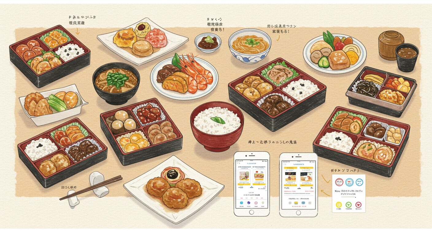 まちかど厨房の魅力：店舗で作る手作り弁当の品質