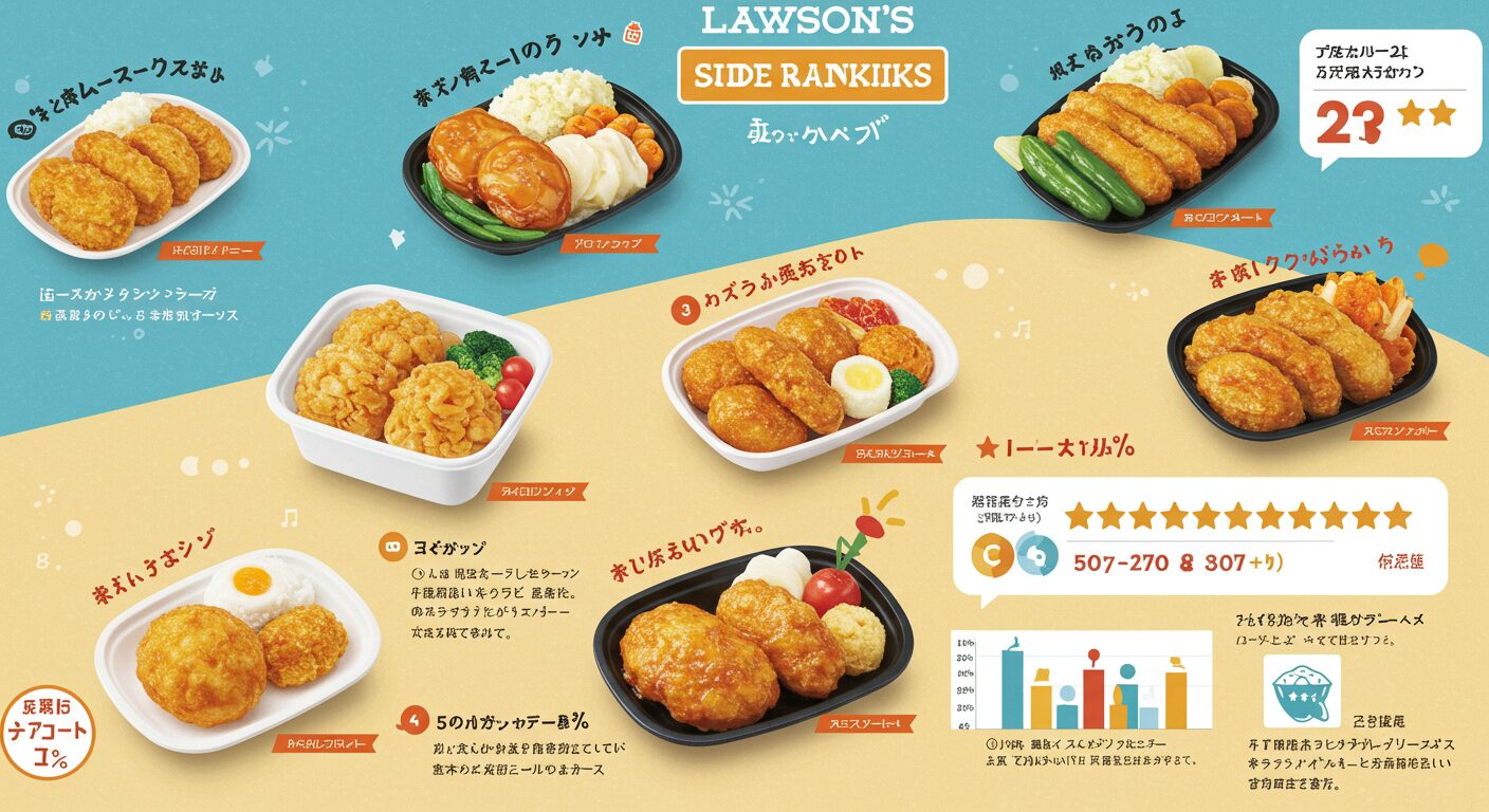 2025年最新！ローソンのお惣菜ランキングで人気のおかずを徹底紹介