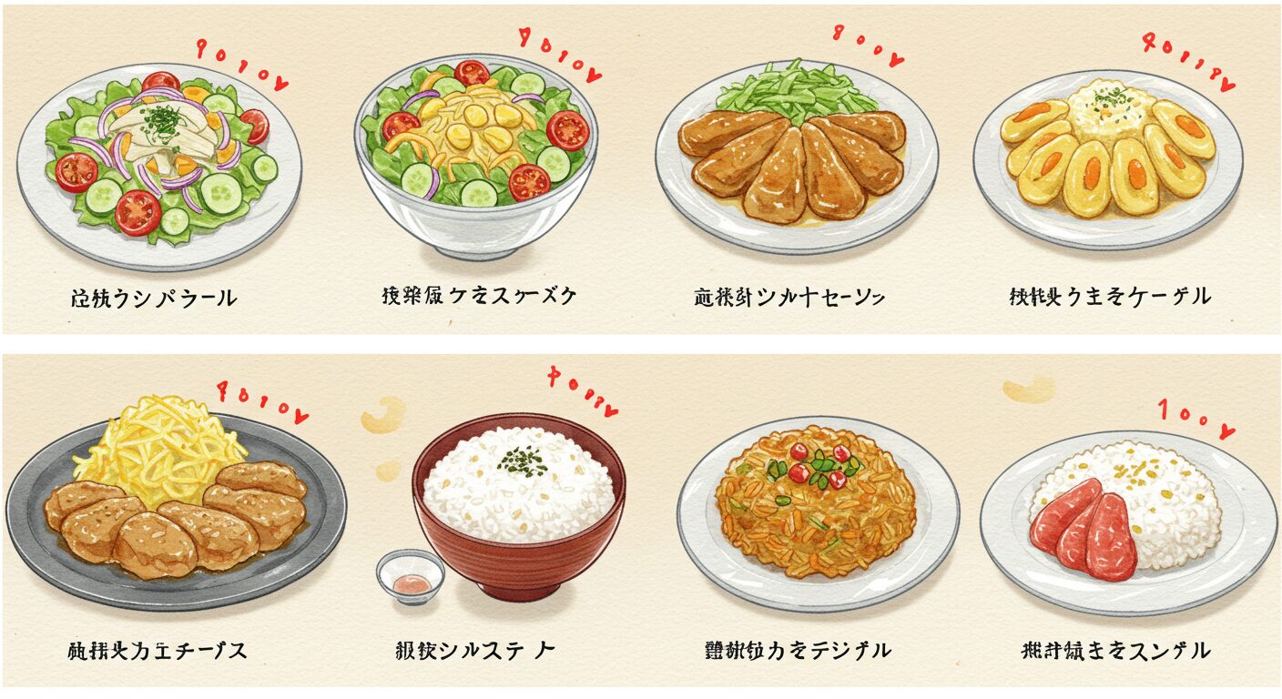 夜ご飯に最適！ローソンお惣菜ランキングのまとめ