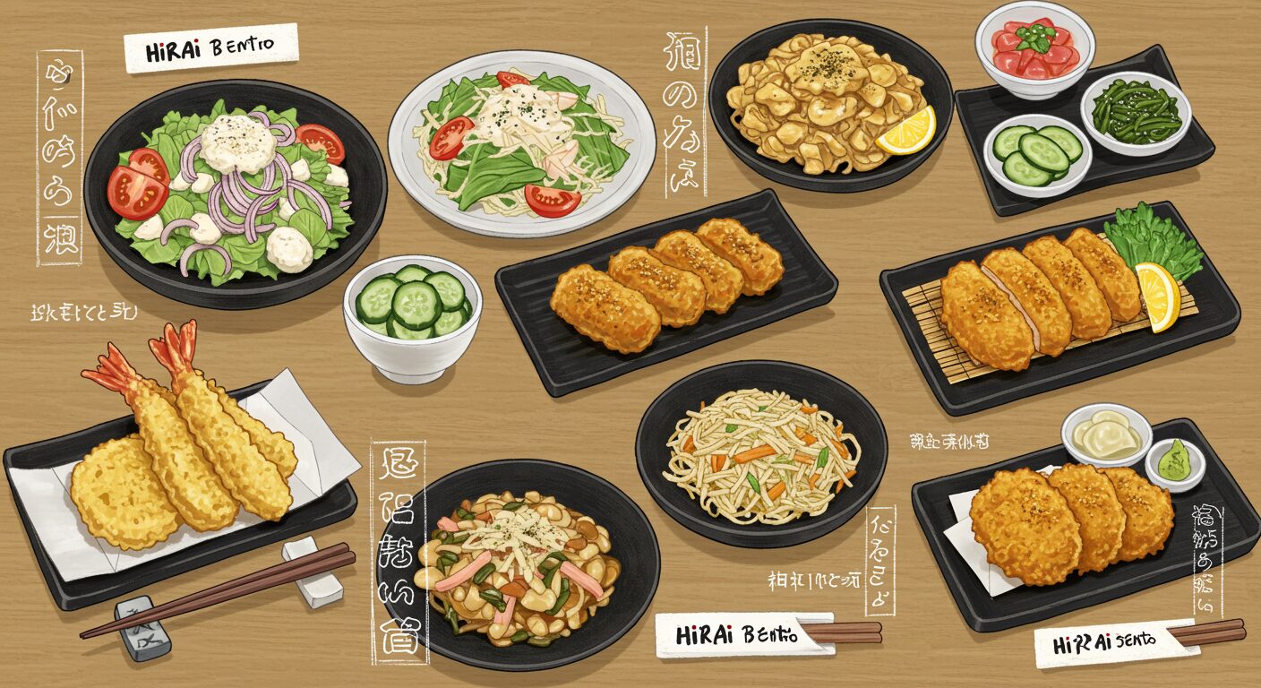 弁当メニューの種類とシーン別のおすすめ