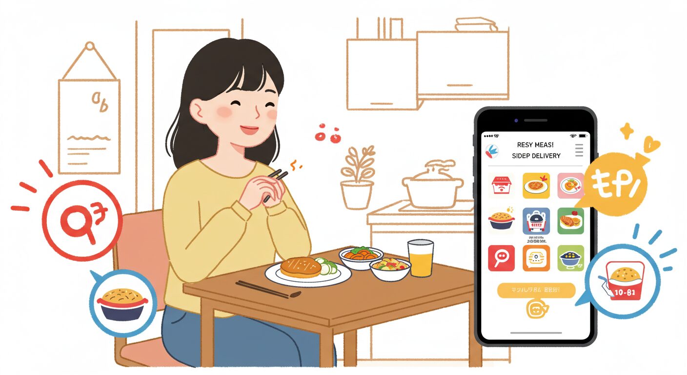 一人暮らしでも安いおかず宅配で食事を簡単に！
